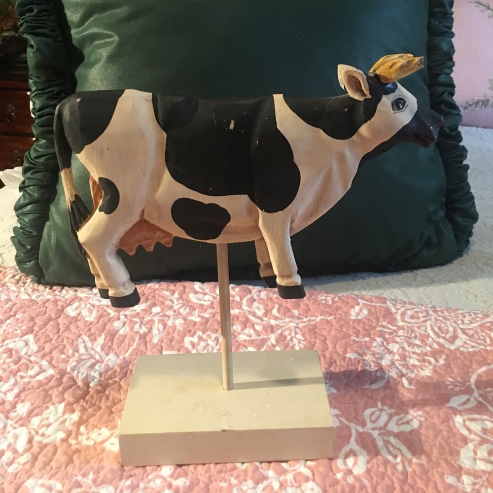 Cow On A Stand